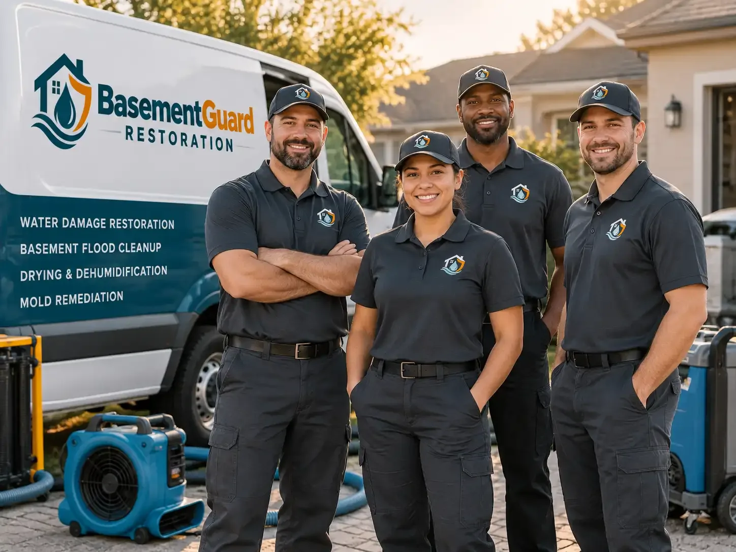 Basement Water Damage Restoration company in Oak, NE